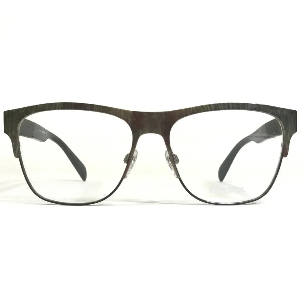 Diesel Eyeglasses Frames DL5094 col.098 Gray Marble Green Square 55-16-145